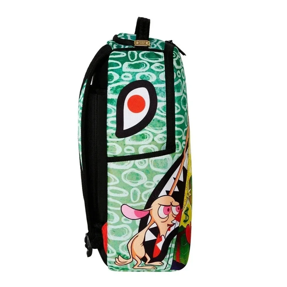 Sprayground Ren and Stimpy Hidden Gold Mine DLXR Backpack Limited‎ Edition